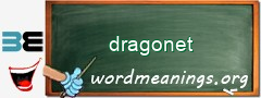 WordMeaning blackboard for dragonet